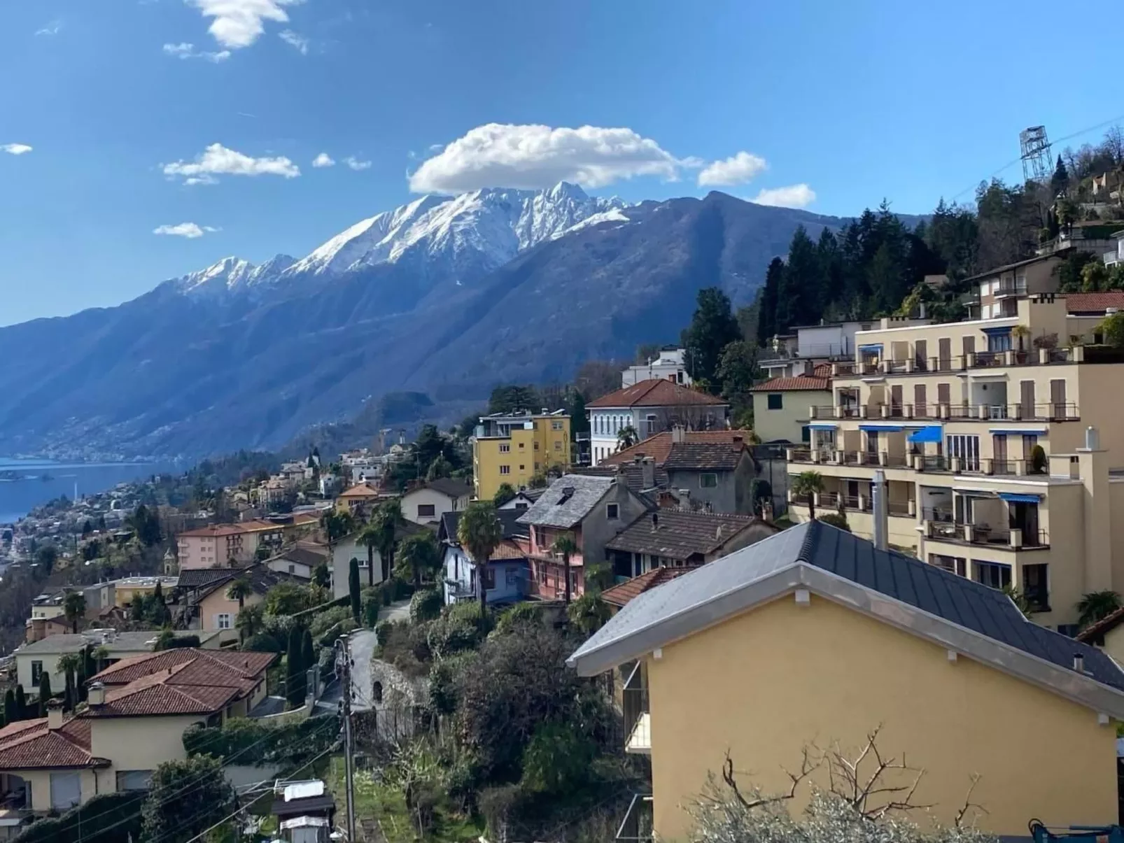Panoramawohnung Orselina Locarno-Buiten