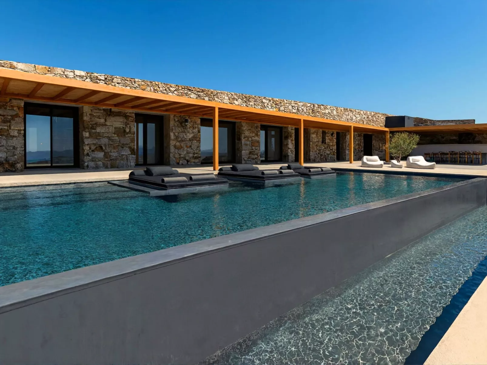 Vista Blue Unendlichkeitsvilla-Binnen