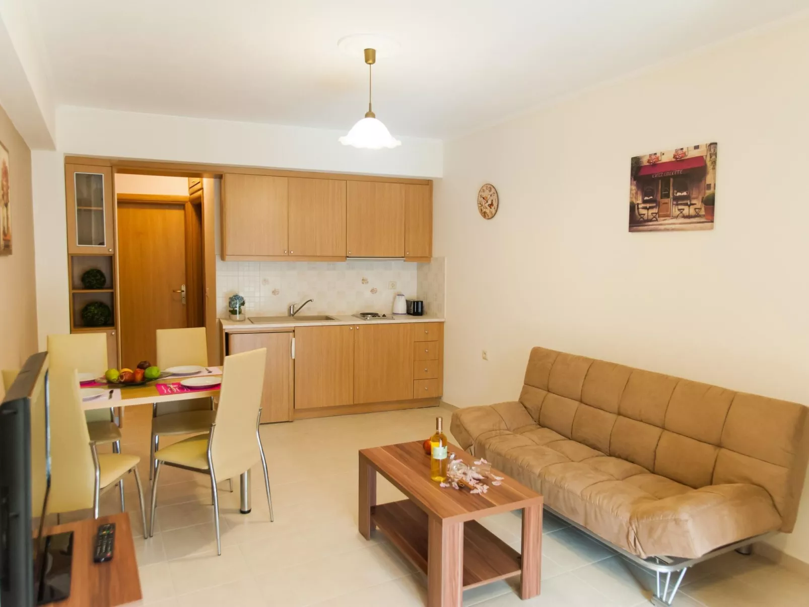 Mit Balkon für 3 Personen - Binnen