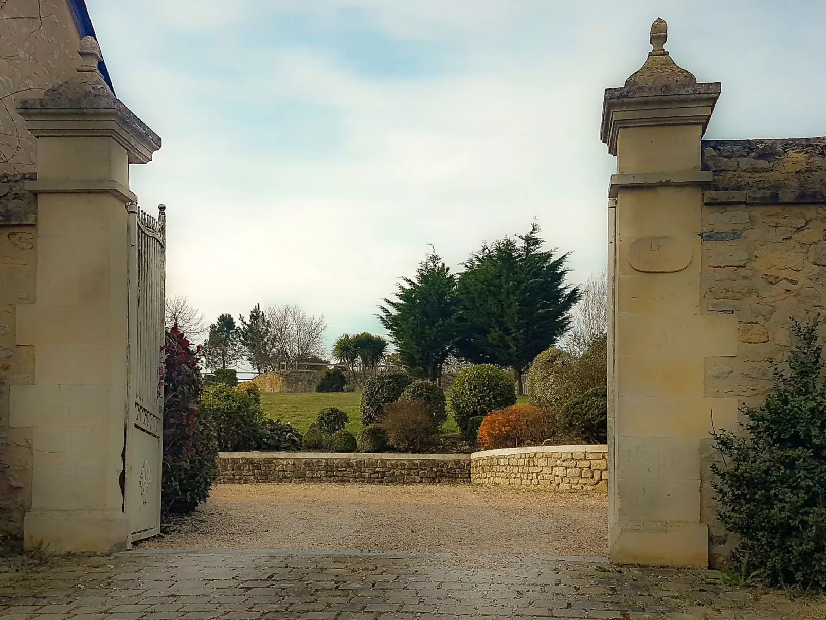 Le domaine des roseraies, Unterkunft Flaubert-Buiten