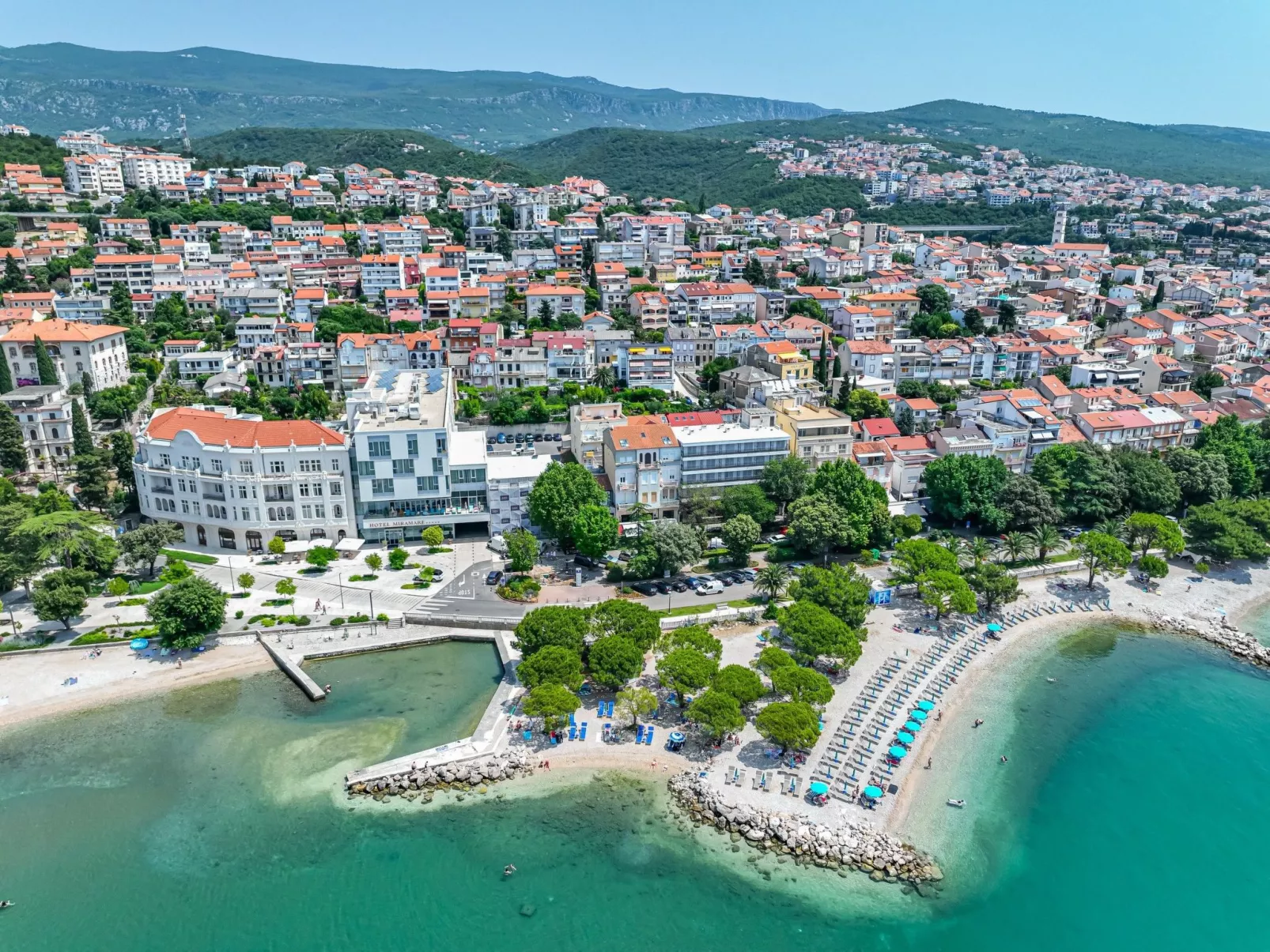 Charmante Familienferienwohnung in Crikvenica-Buiten