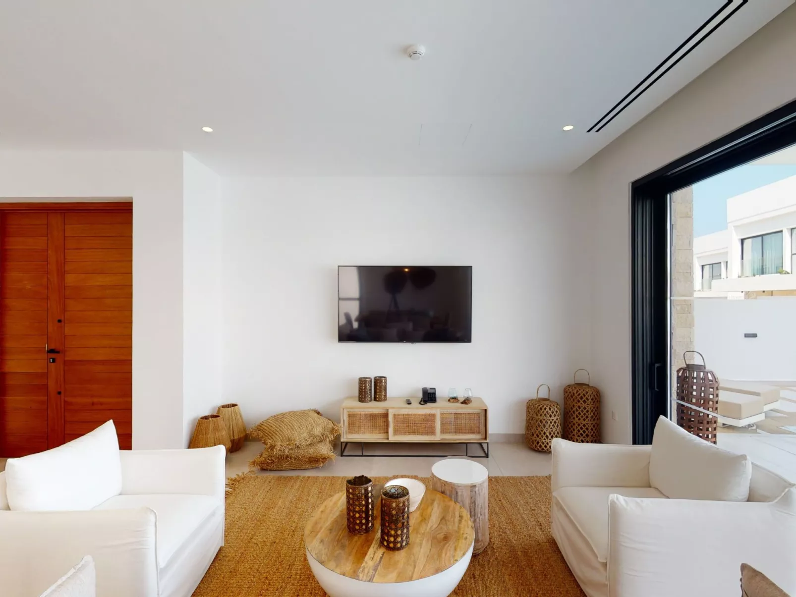 Periyiali Resort - Seitlicher Meerblick Villa Erato - 19-Binnen