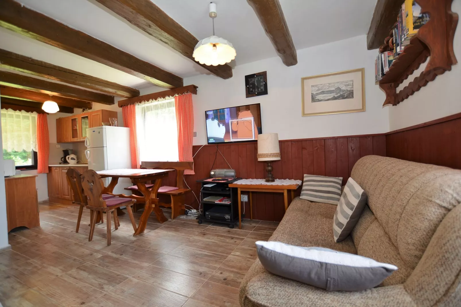 Ferienhaus Blanka-Woonkamer