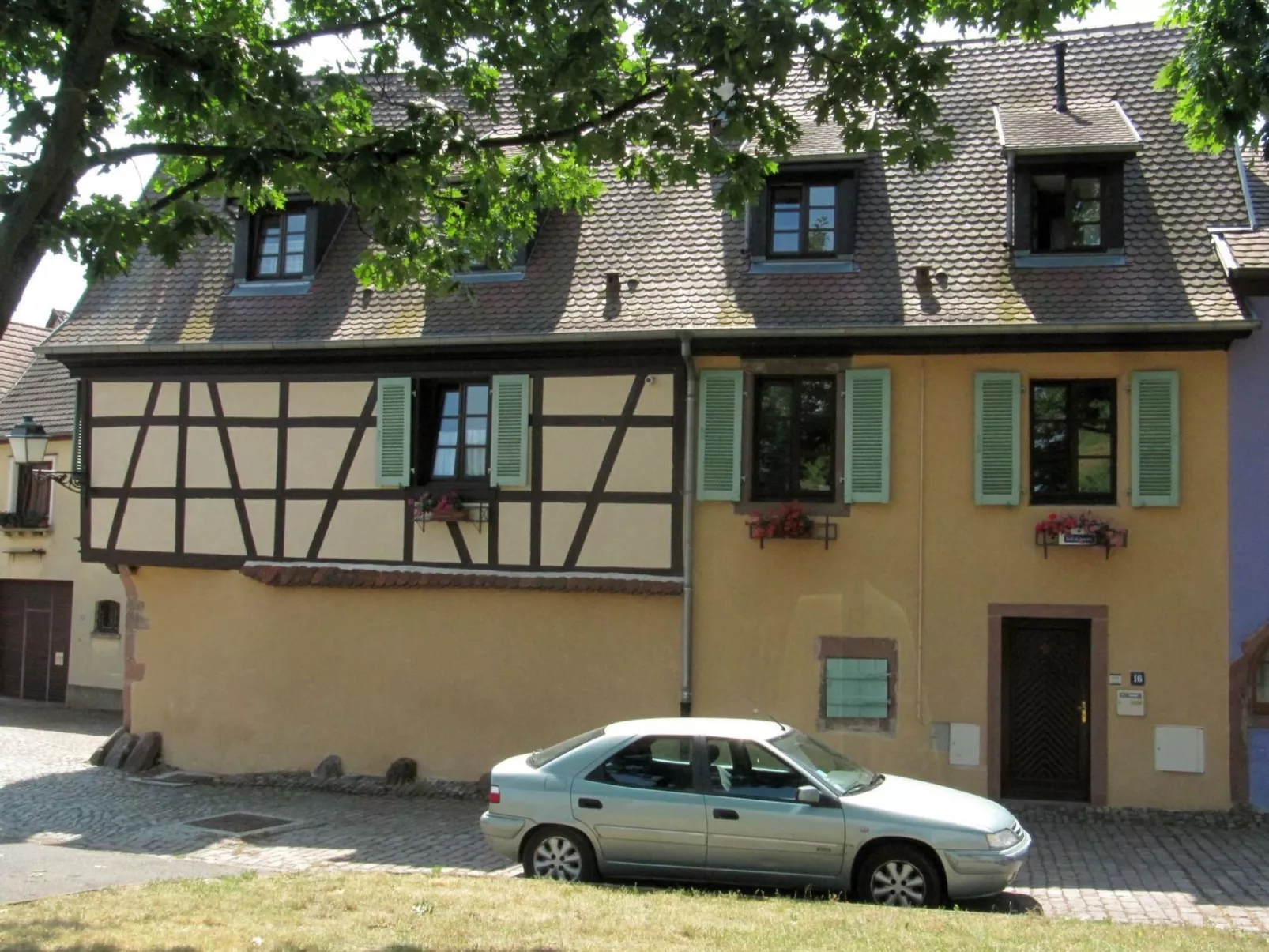 1ed-Face Vosges,au Sud,coeur Vignoble,Calme,WiFi-Buiten