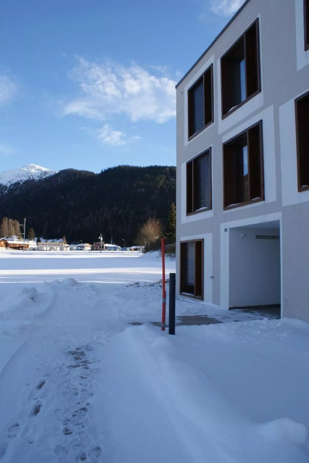 Seepromenade direkt am Davoser See-Buiten