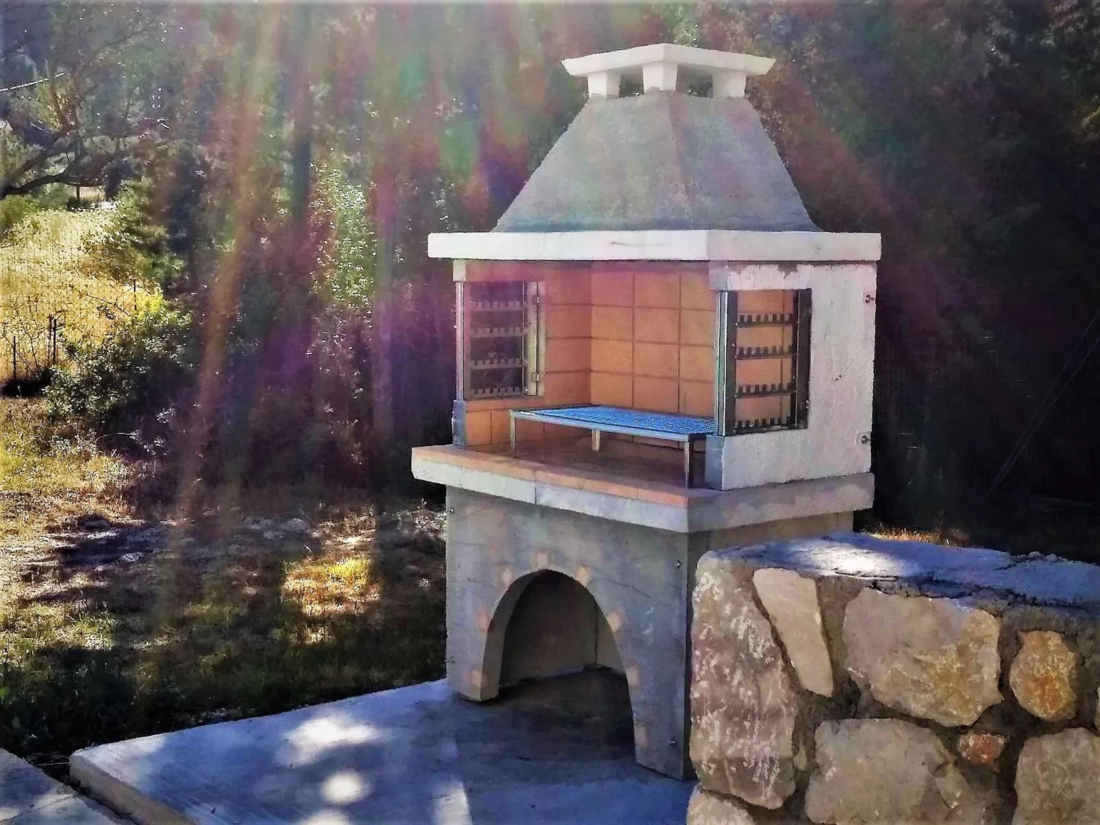 Ferienvilla "Maura" mit Infinity-Pool-Buiten