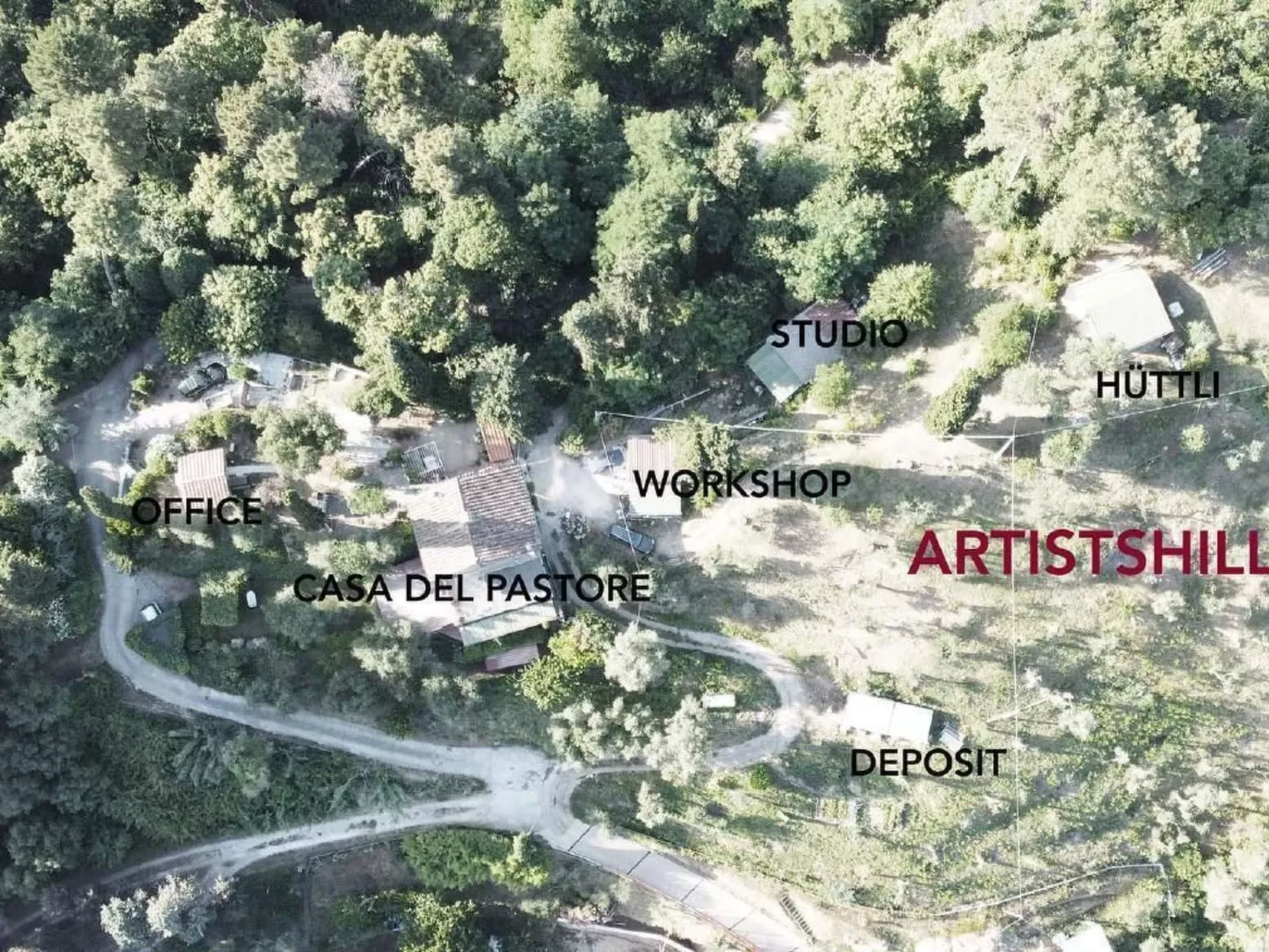 Artist's hill-Buiten