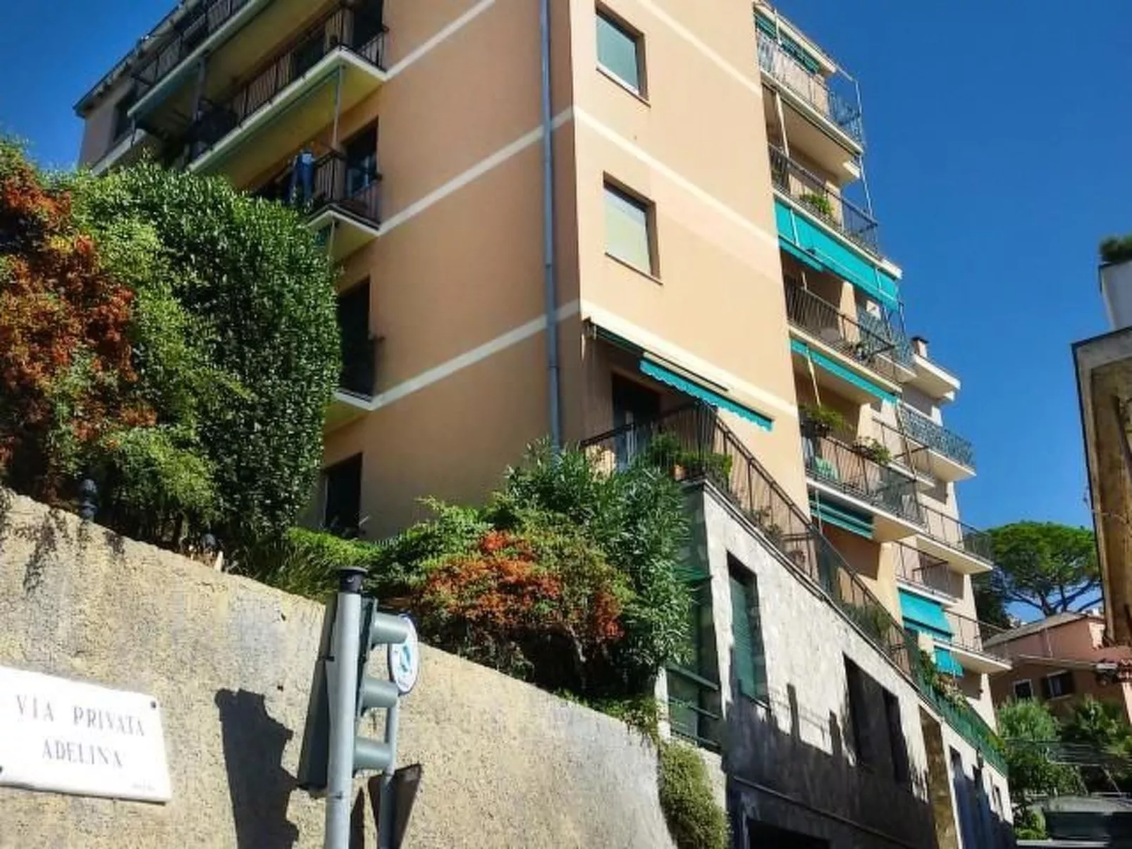 Gemütliche Wohnung in Bogliasco und Panoramablick-Buiten