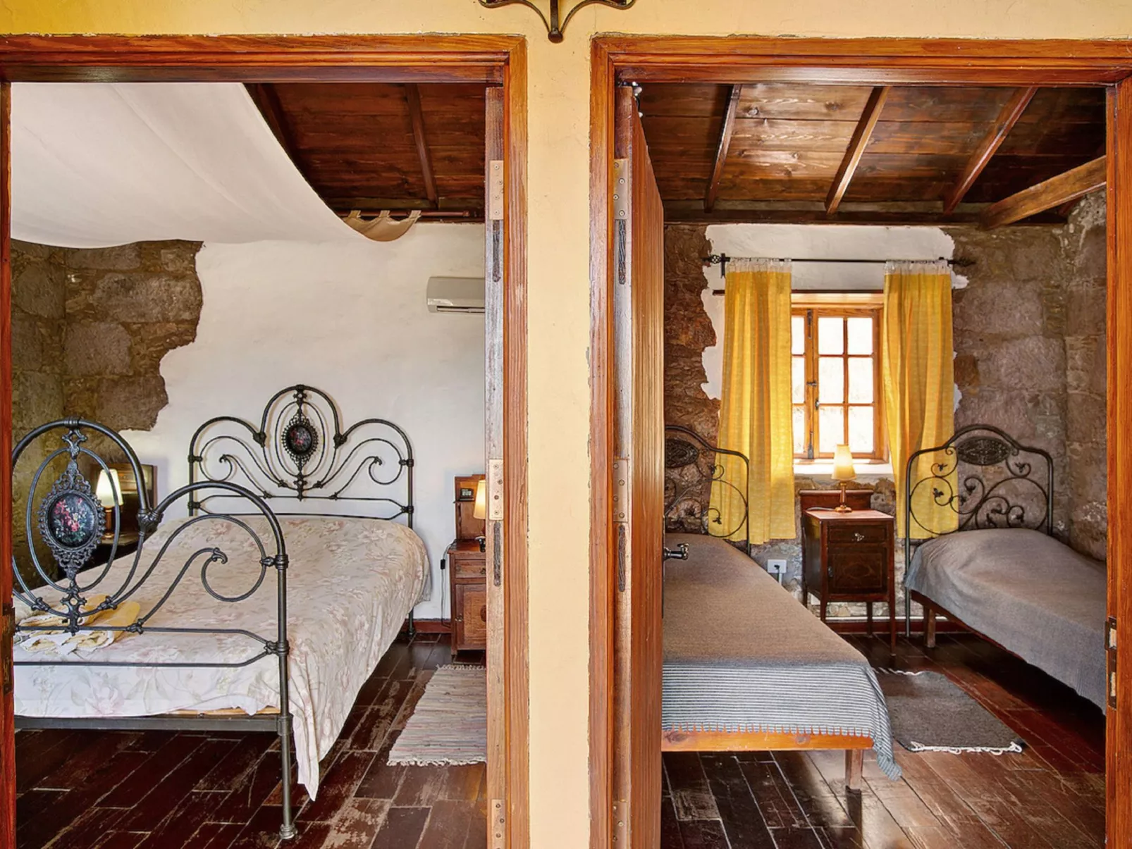 250 Jahre altes Steinhaus mit zwei Terrassen inmitten einer wunderbaren Naturla-Binnen