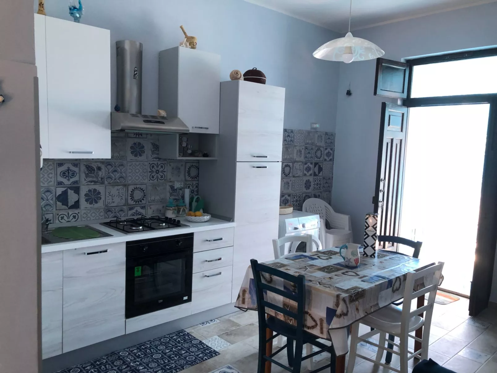 Mit Wasserblick-Binnen