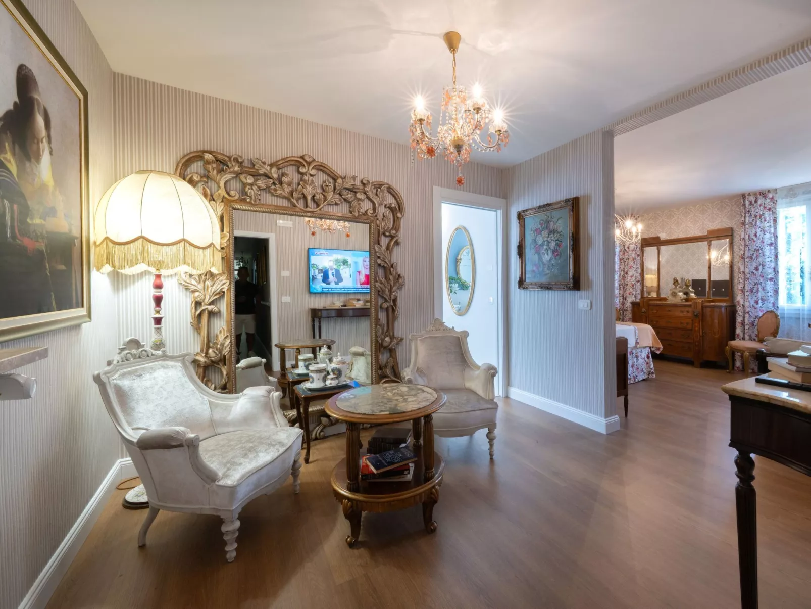 Tenuta "Villa Dalla Benetta" Pool - Wassermassage-Binnen