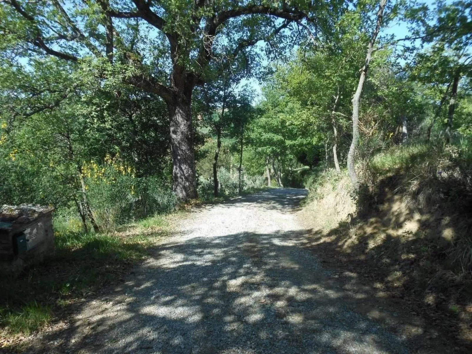 Casa Mulinello, Blick auf das Tal von Montepulciano-Buiten