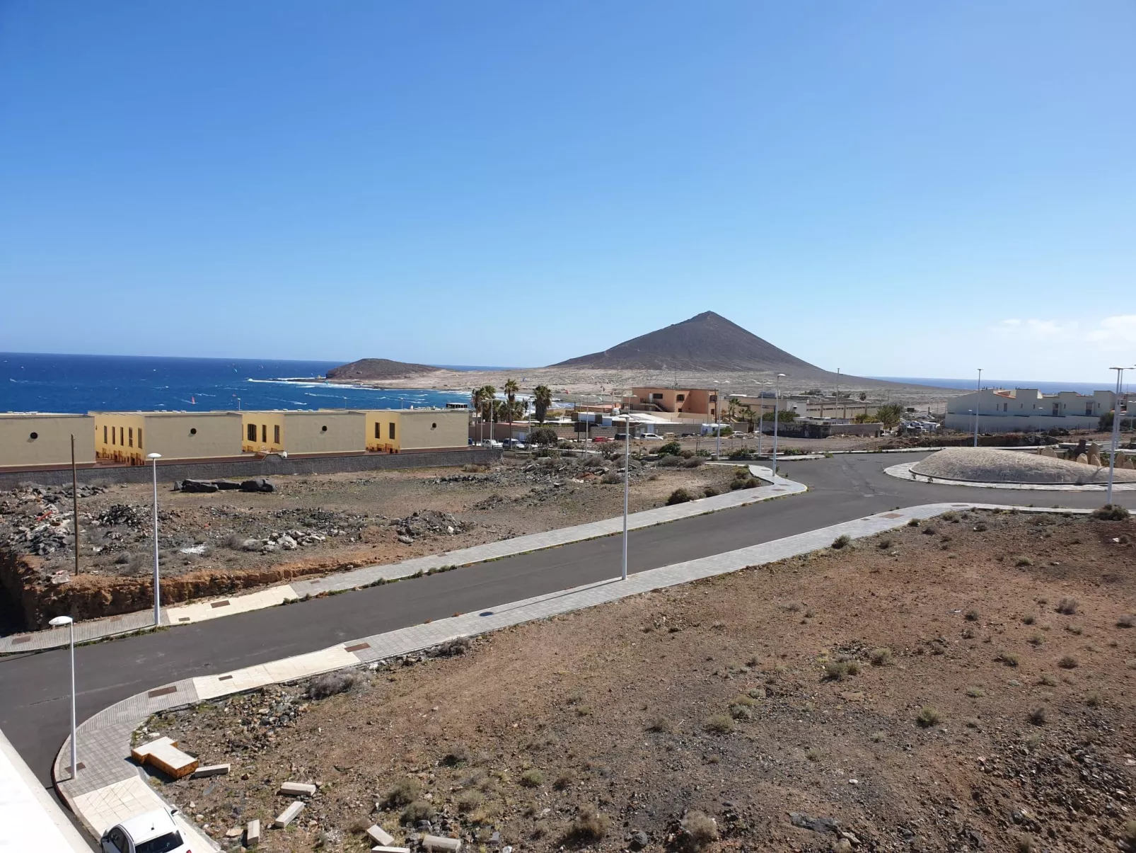 Tolle Wohnung in El Médano mit Grill-Buiten