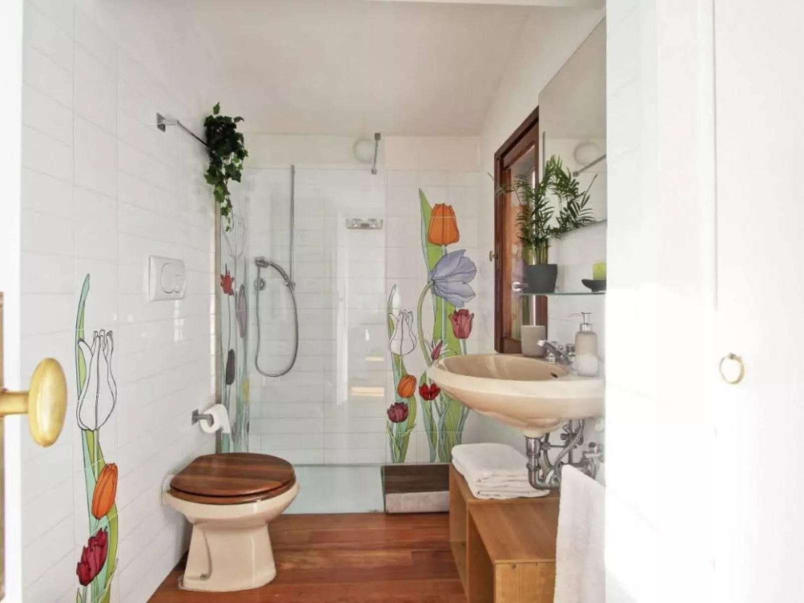 Spanische Treppe Rom Blick-Binnen