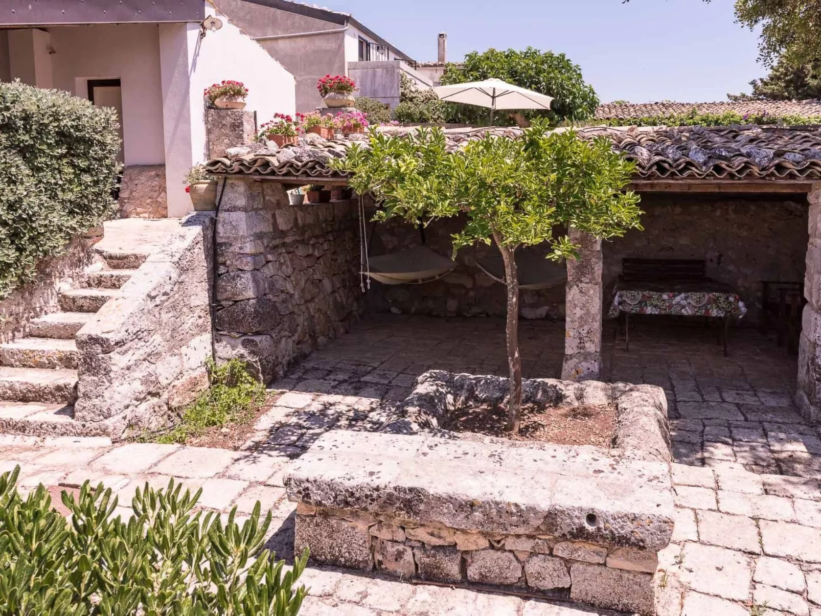 "Villa mit Pool-Buiten