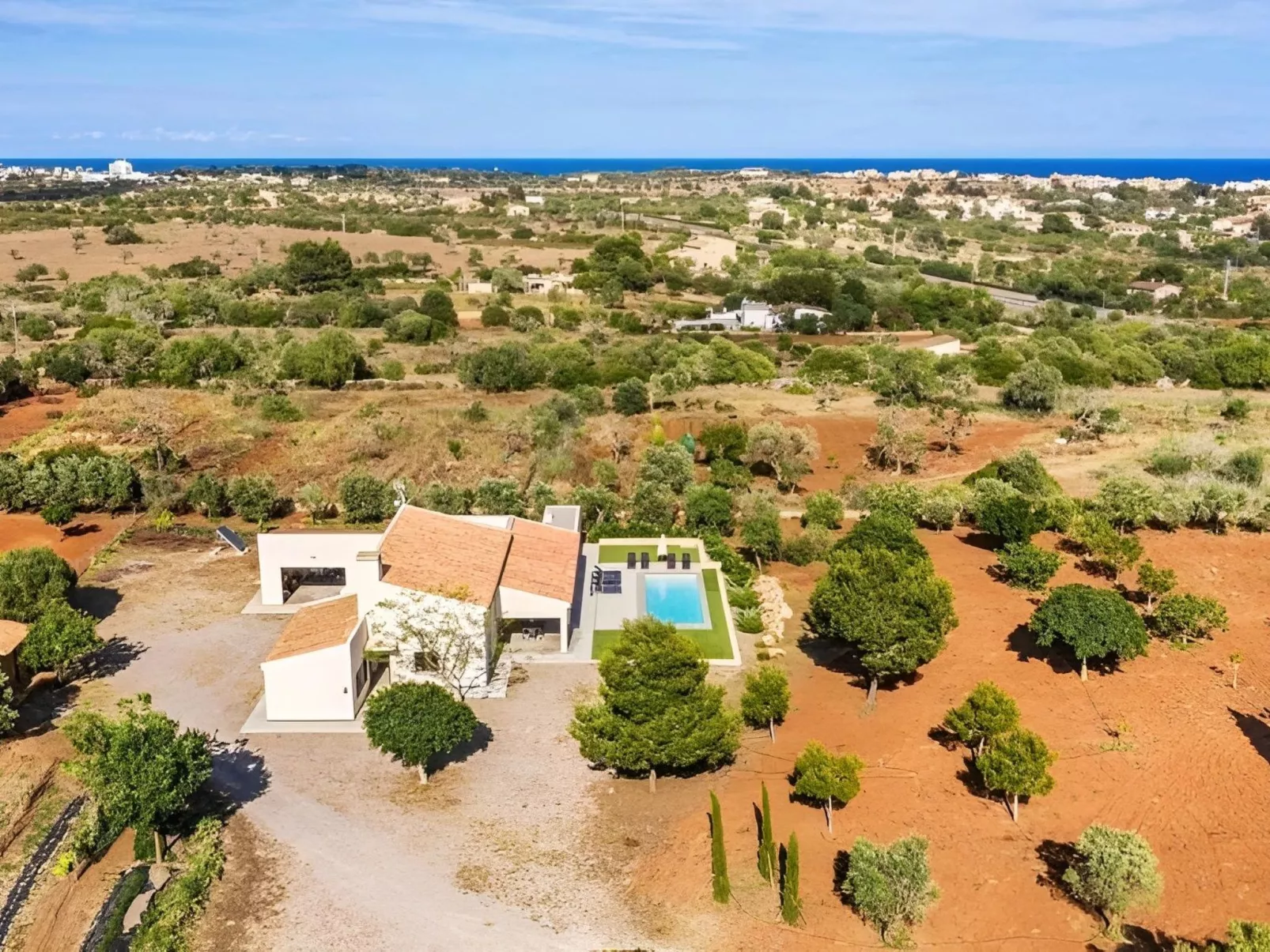 Modernes Haus in Meeresnähe