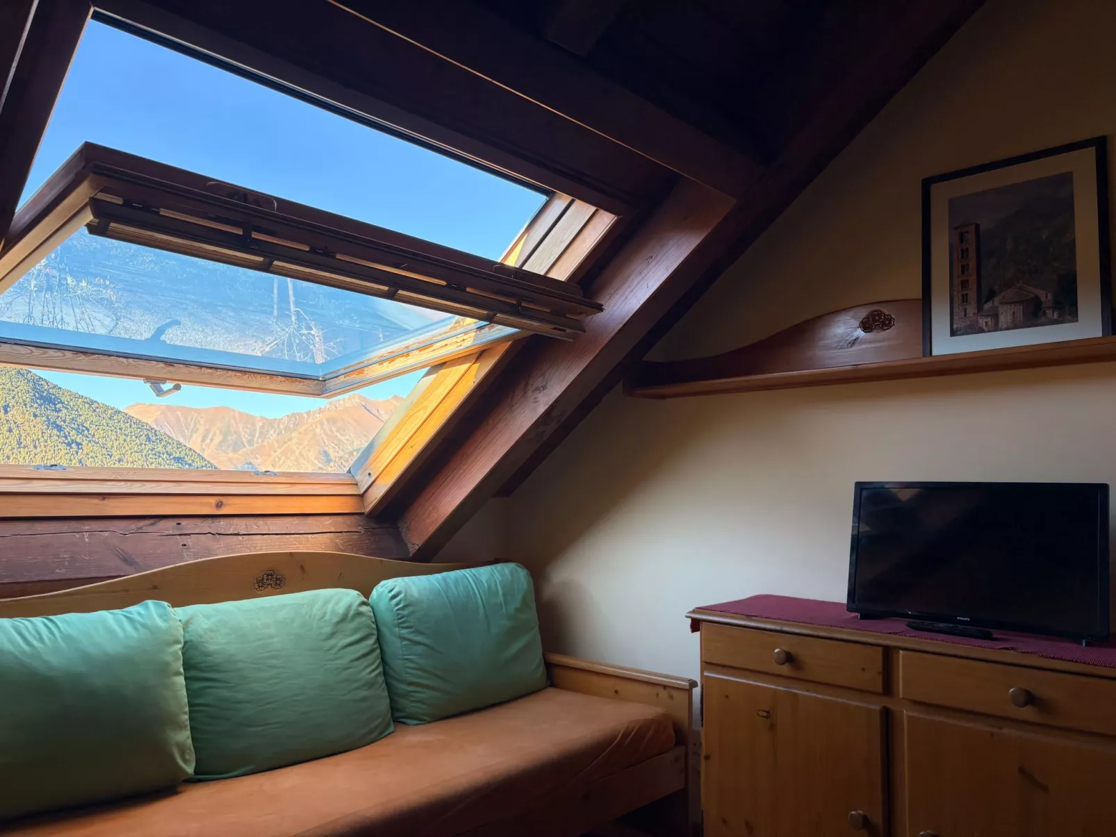 Triplex Erta 8 mit Dachgeschoss und ausgezeichneter Aussicht Vall de Boí-Binnen