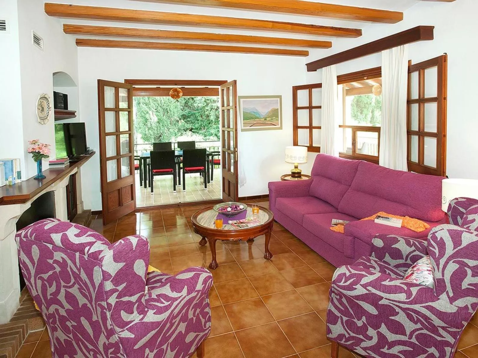 Villa 800 m vom Zentrum von Pollença entfernt-Binnen