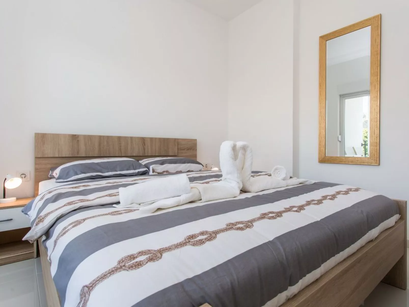 Nettes Appartement in Baška mit Eigenem Balkon-Binnen