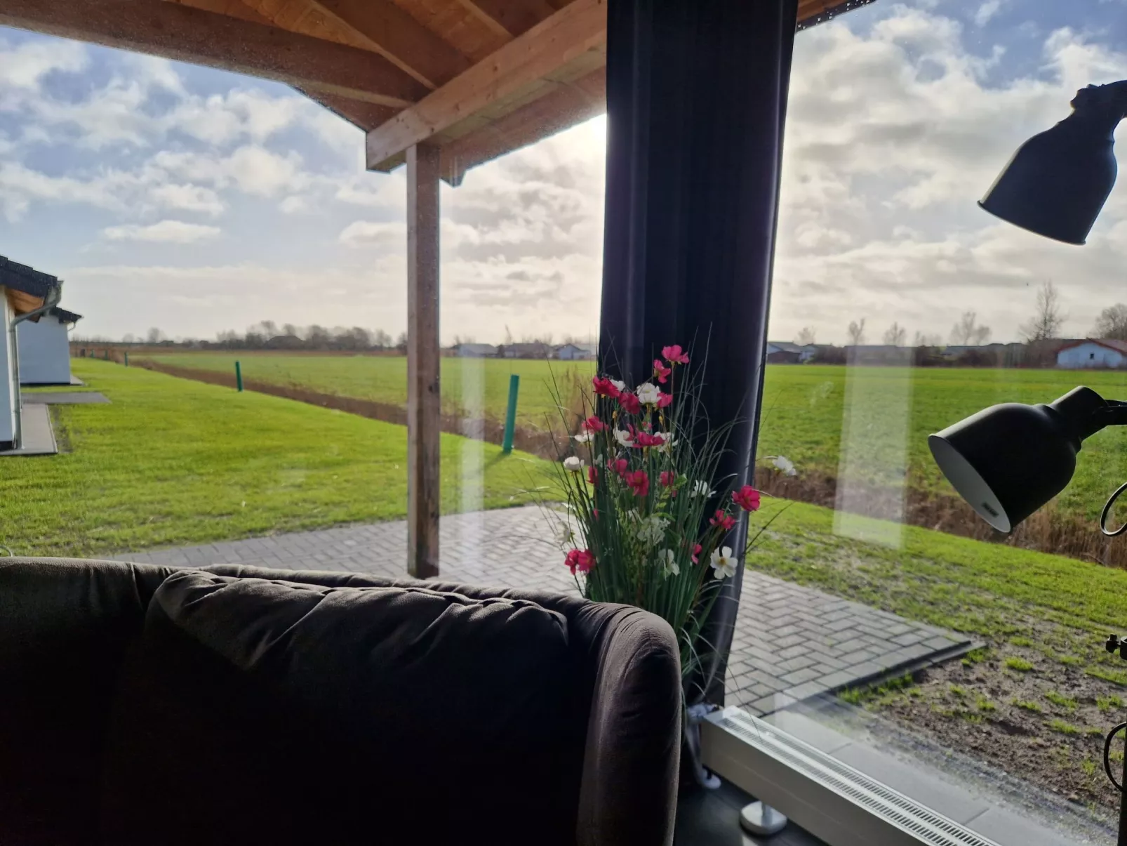 G10 Ferienhaus mit Wiesenblick in Eckwarderhörne-Binnen