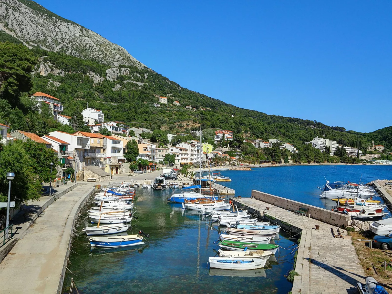 Komfortables Studio-Apartment mit Meerblick-Buiten