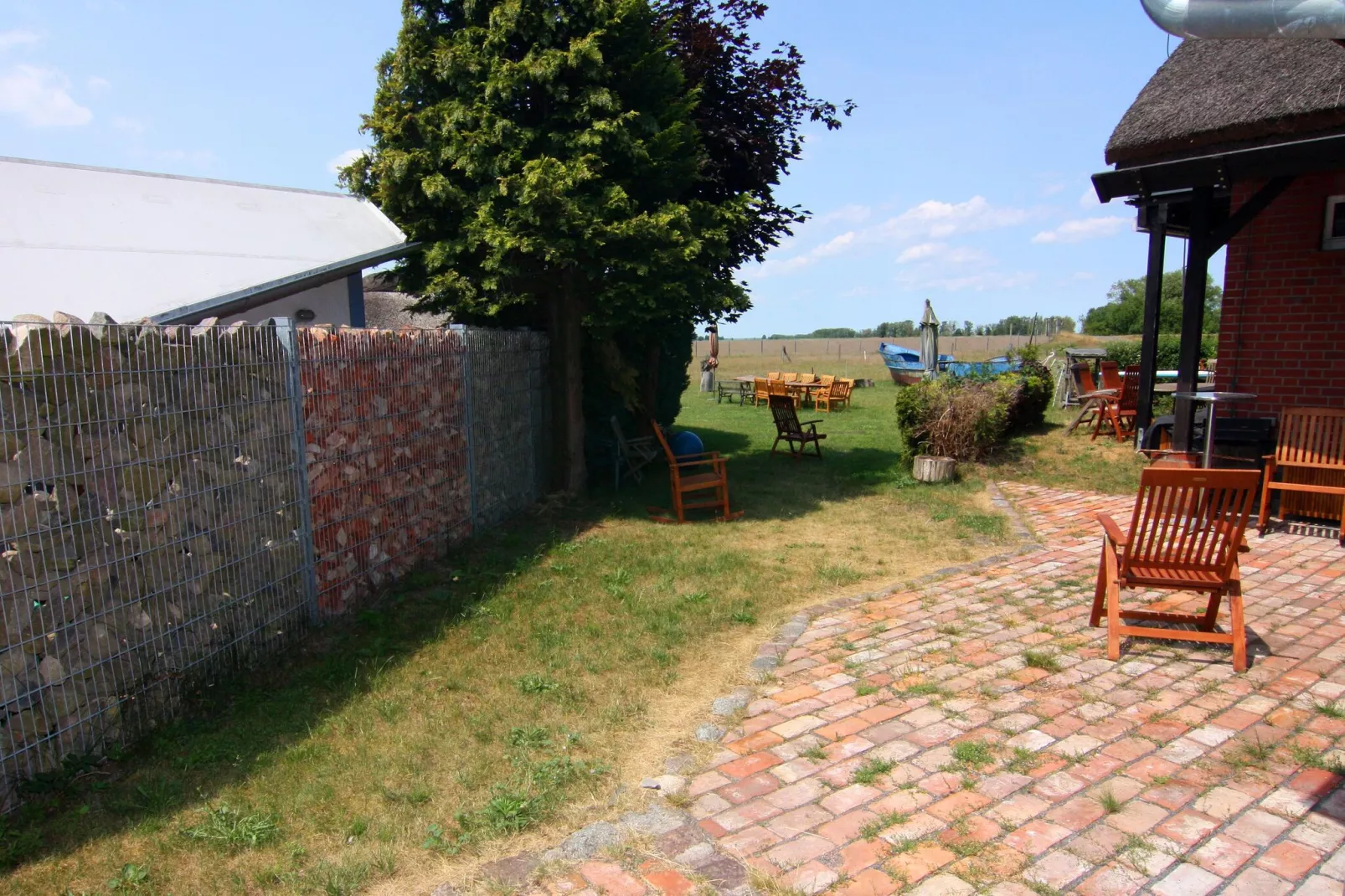 Fewo Strandanker 160 m² 5 P-Uitzicht zomer