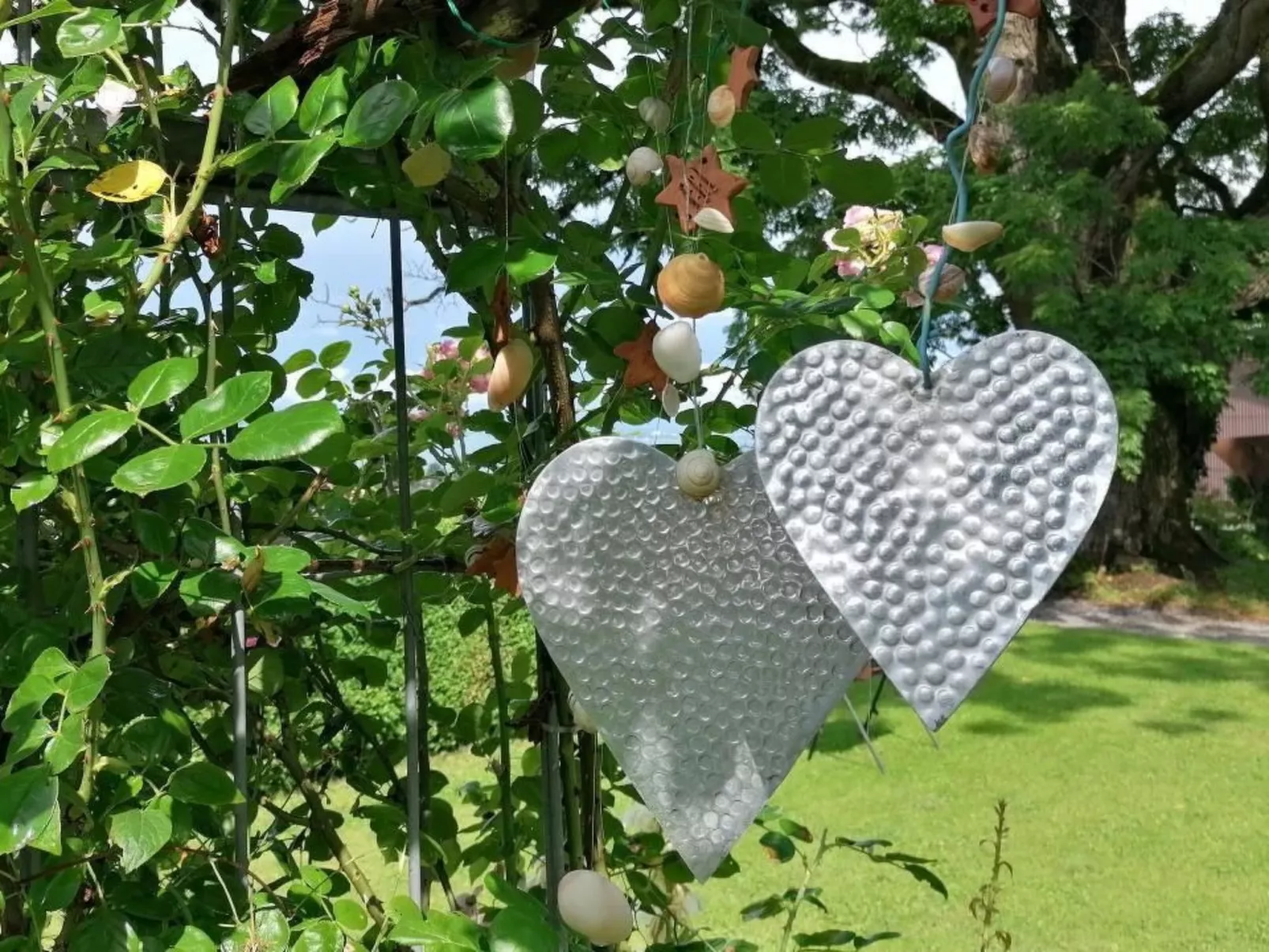 Studio Ferienwohnung - 38 m2- mit Gartennutzung-Buiten