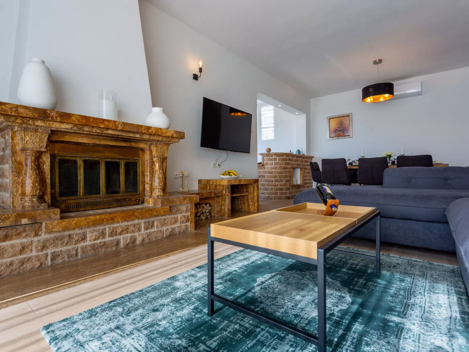 Villa Melki mit großem Privatpool-Binnen