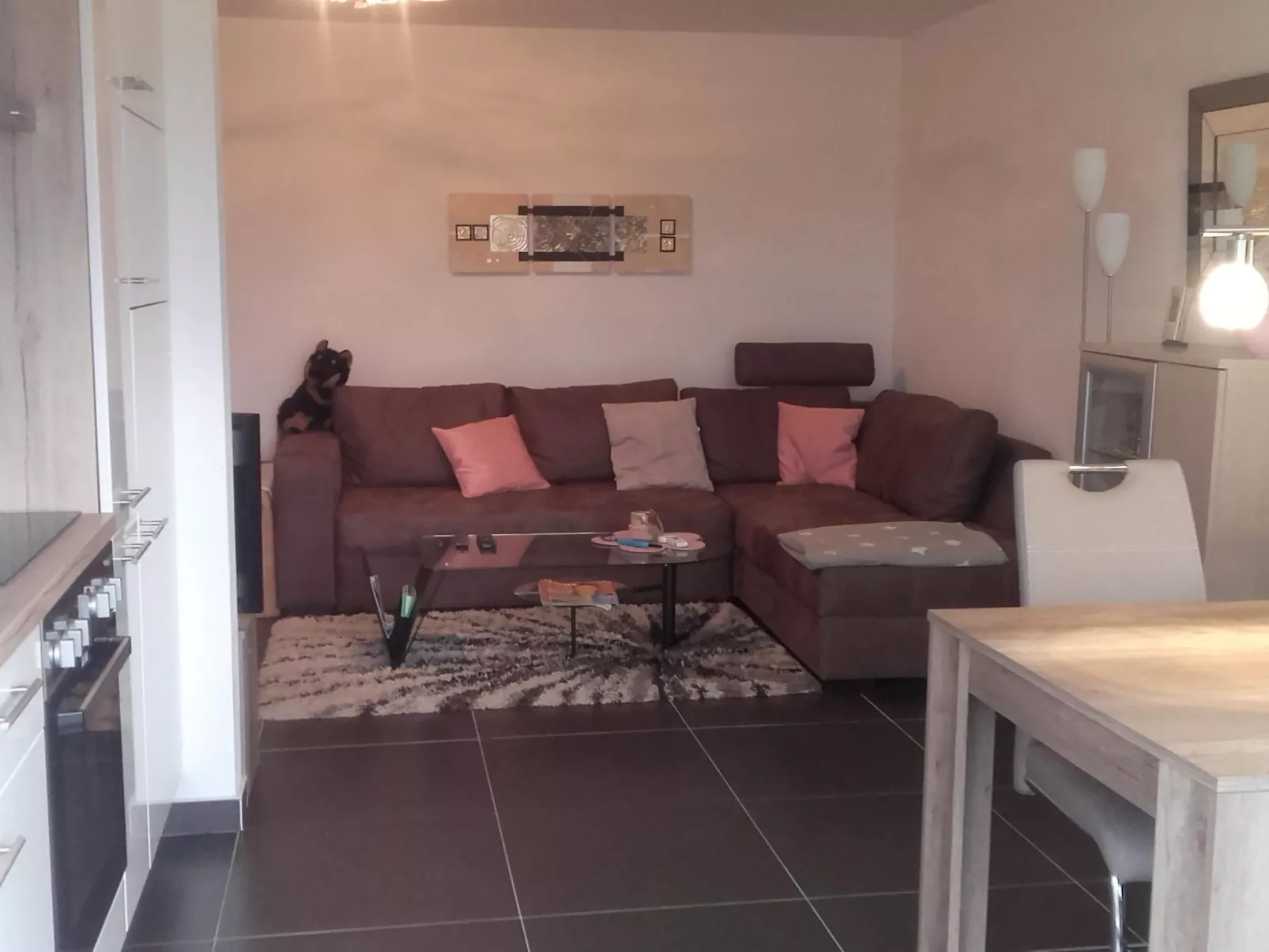 Wohnung mit großer Gartenterrasse und Ausblick-Binnen