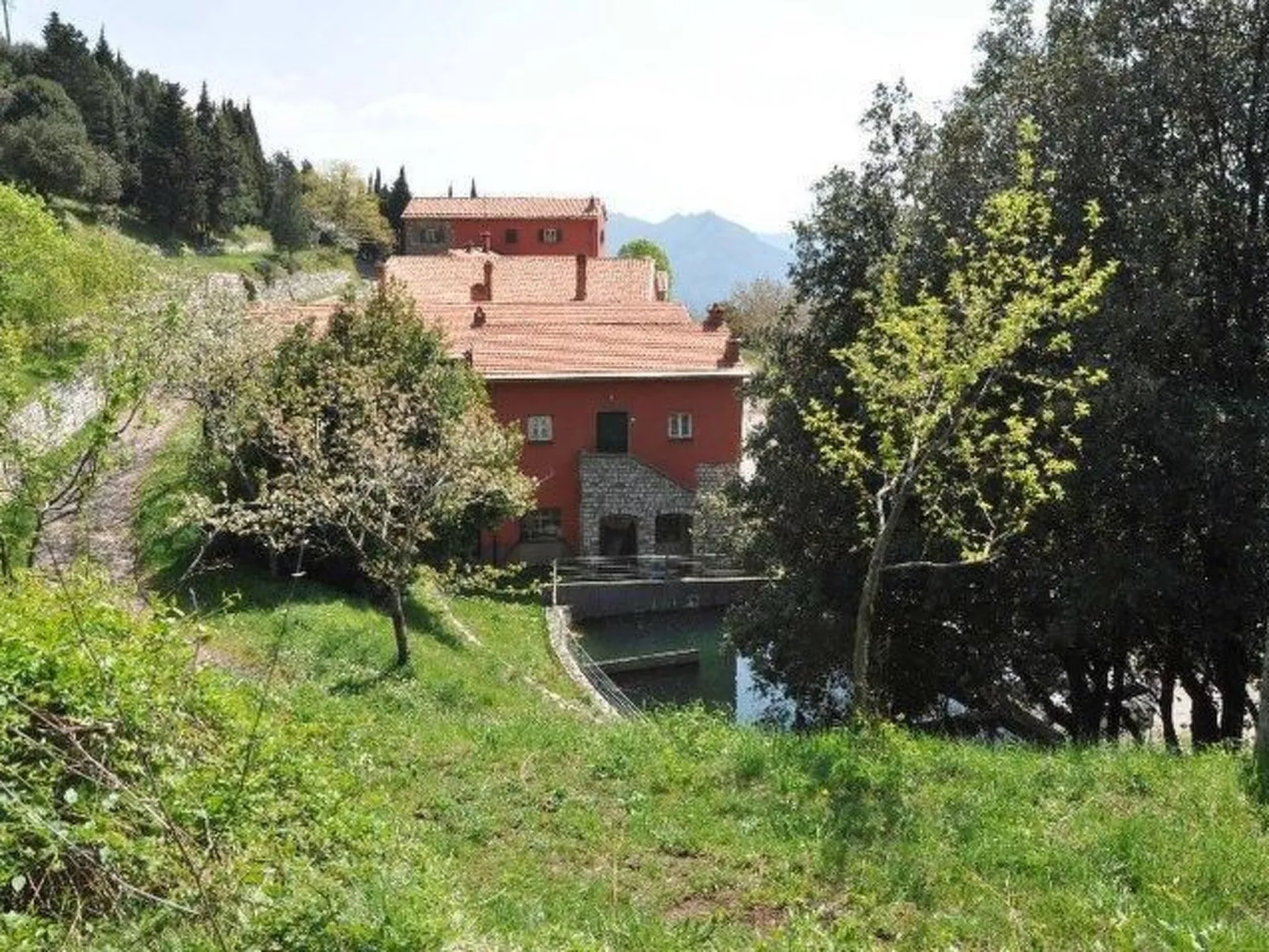 Appartement in Castiglione Chiavarese mit Garten-Buiten