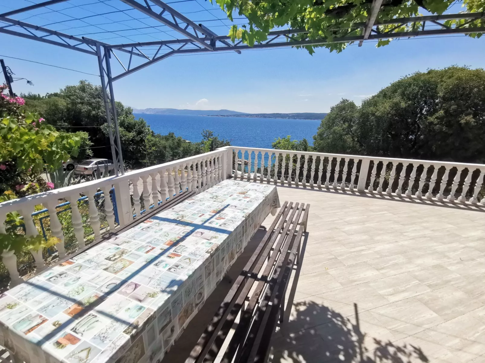 Wunderschöne Wohnung in Dramalj 70m vom Meer entfernt - Buiten