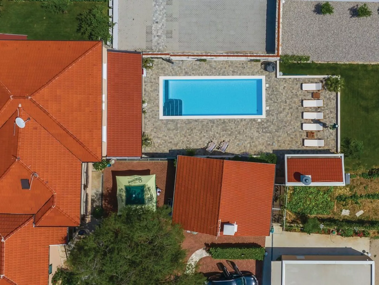 Ferienvilla "Nautica" mit Bergblick-Buiten