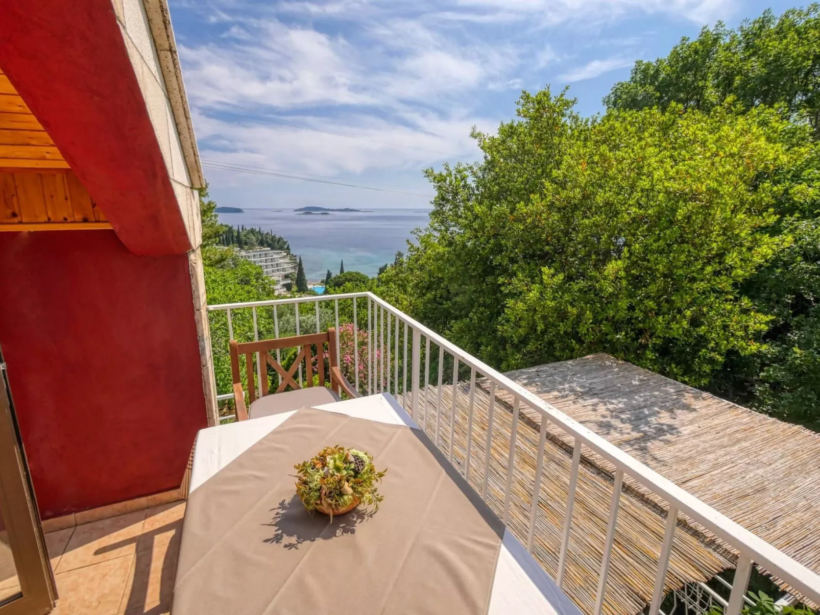 Wohnung "Helena3" mit Blick auf das Wasser - Buiten