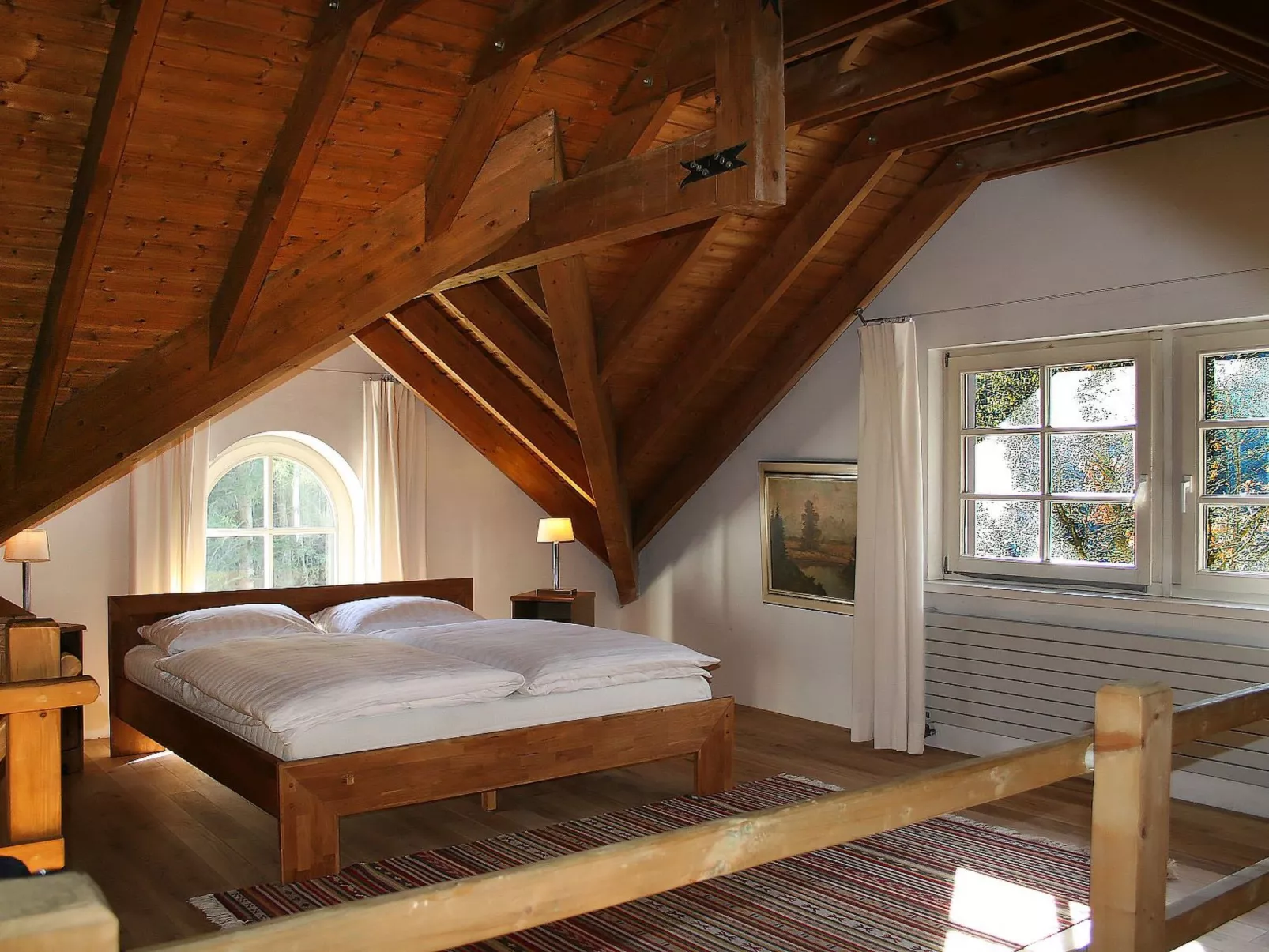 Fachwerkhaus mit Garten, Grill und Terrasse-Binnen