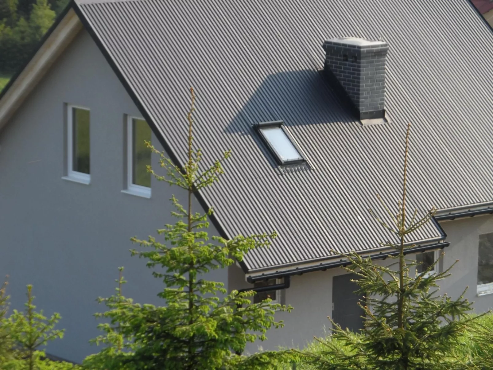 Modernes Ferienhaus in Kiczora mit Großem Garten - Buiten