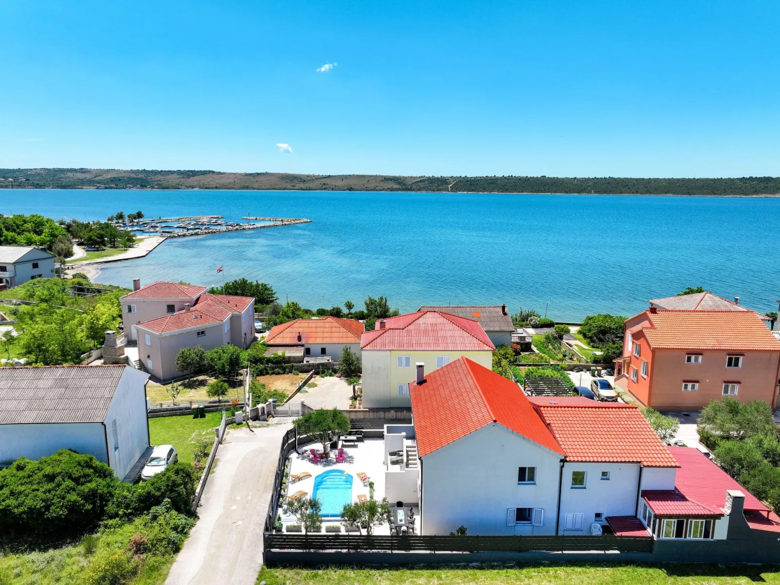 "Appartement A3" direkt am Strand - Buiten