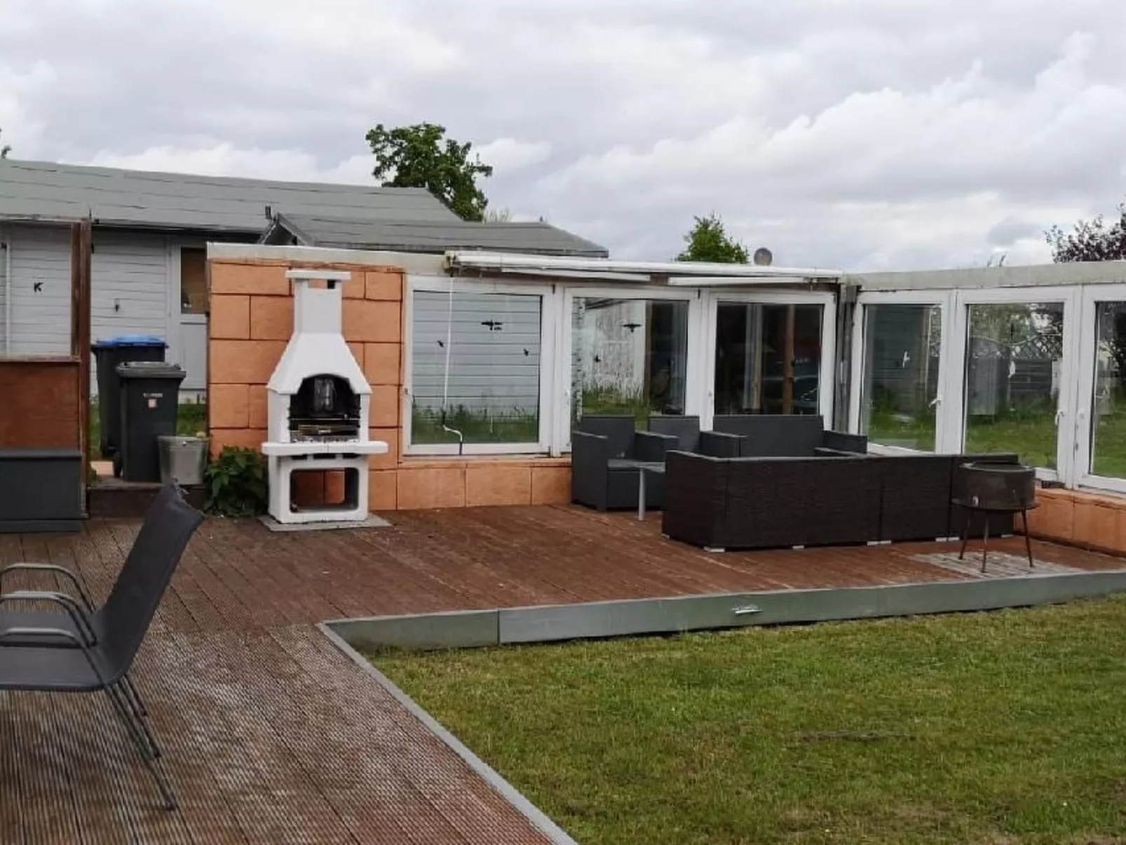 In Altwarp mit Botanischem Garten-Binnen