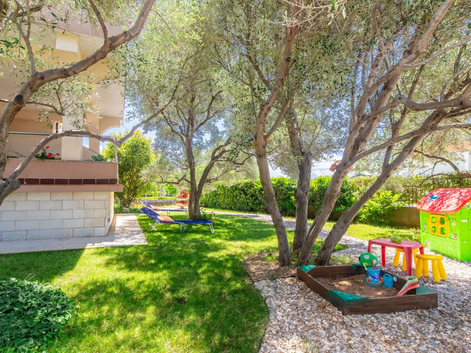 Ferienhaus "apartman cesarek A1"-Buiten