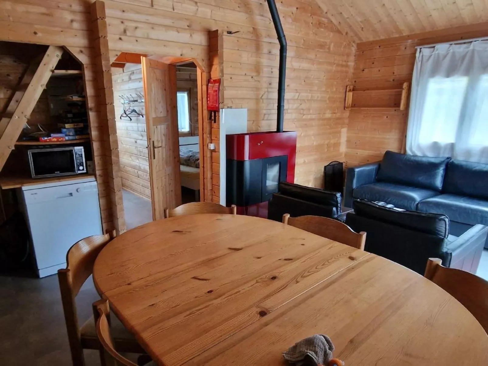Chalet/ Blockhaus auf Camping-Binnen