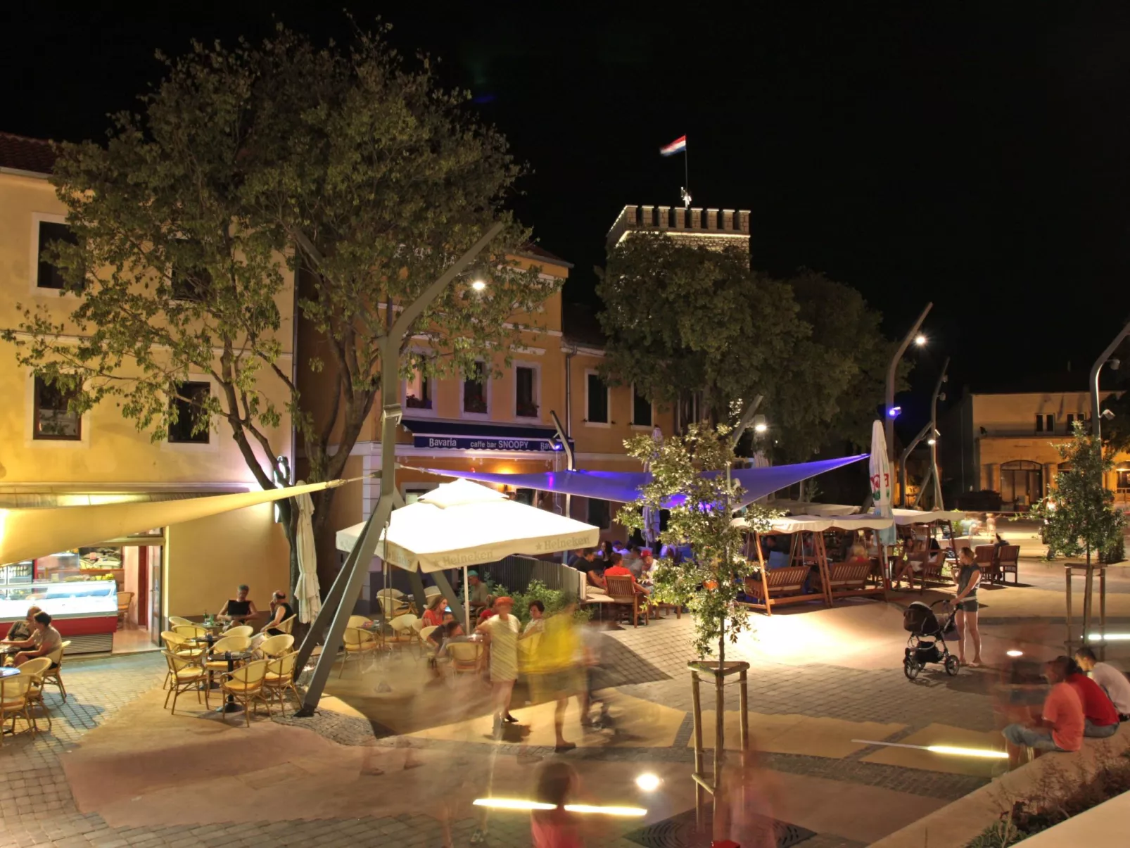 Wohnung für 3 Personen mit Terrasse-Buiten