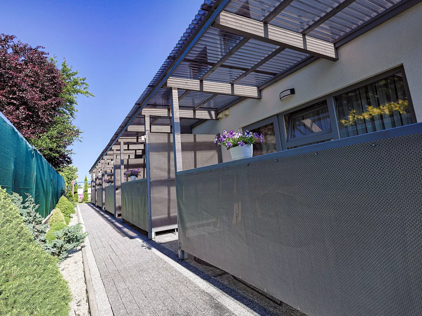 Wohnung "Aurora 2" z tarasem-Buiten