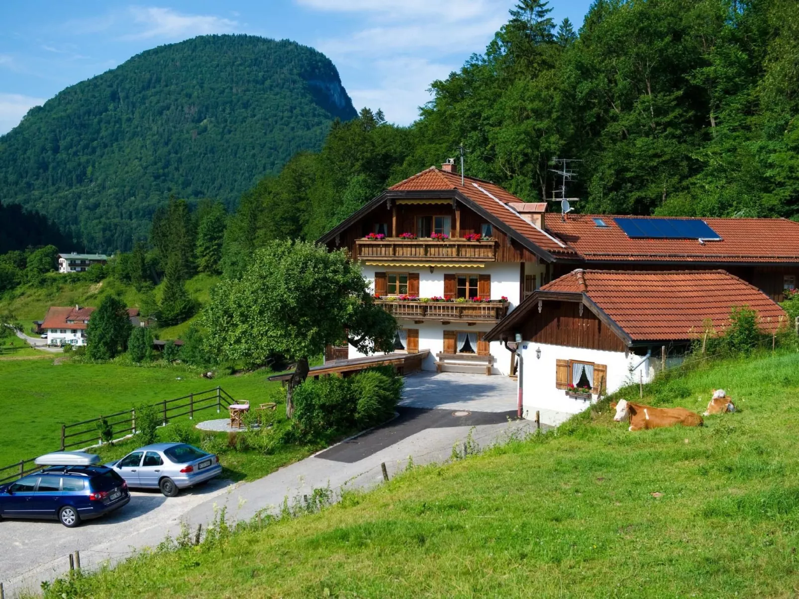 Wohnung in Berchtesgaden mit Garten - Buiten