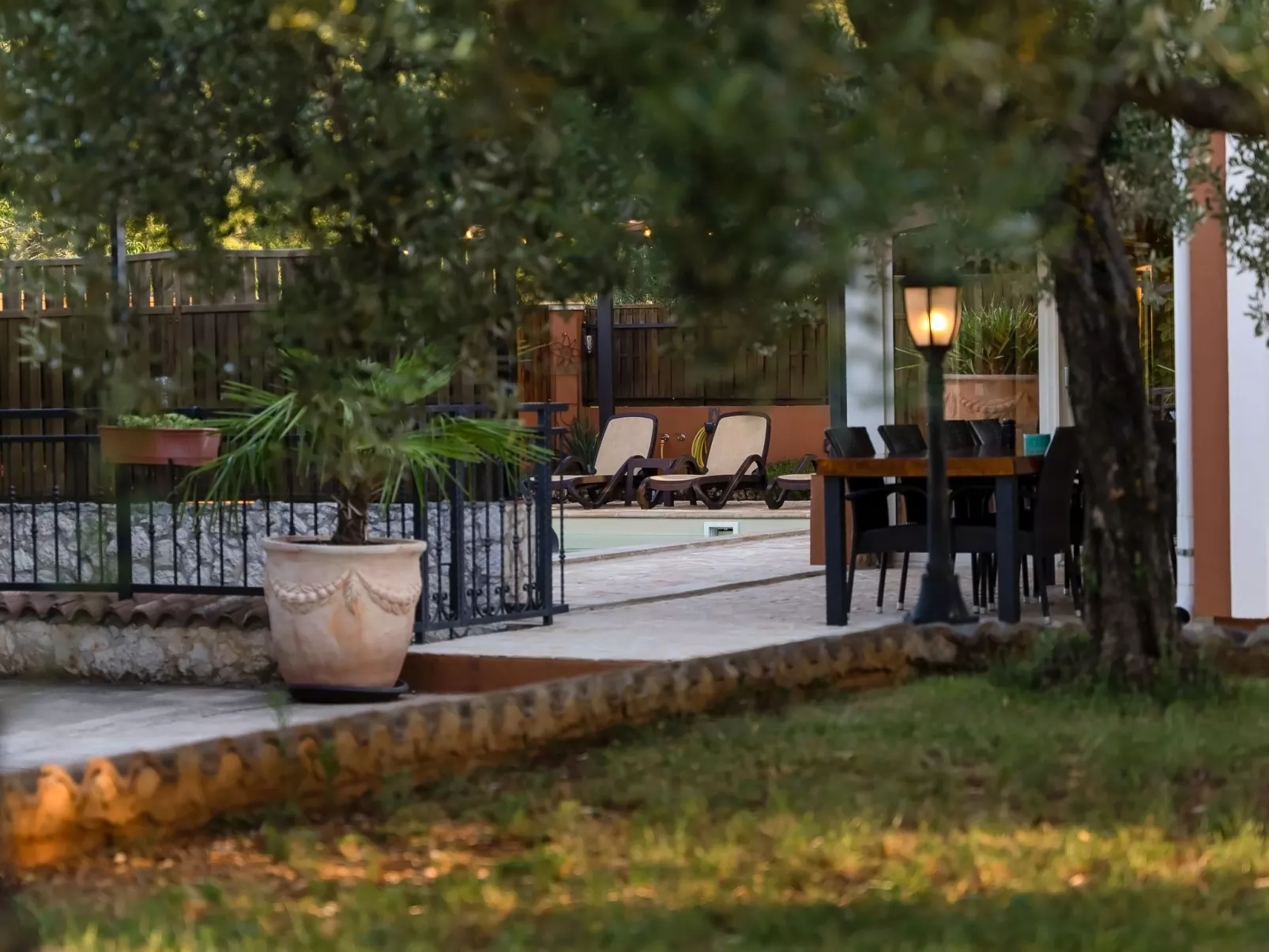 Villa "Bruna" mit privatem Pool-Buiten