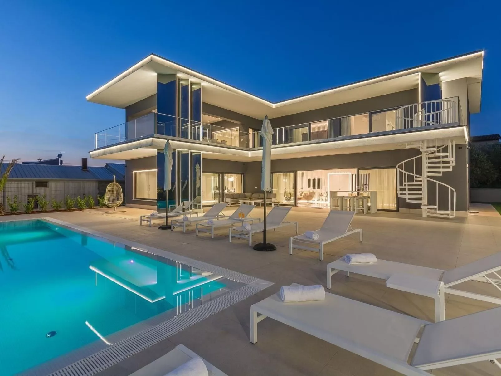 Villa Gabrijela für 10 Personen in Valentići-Buiten