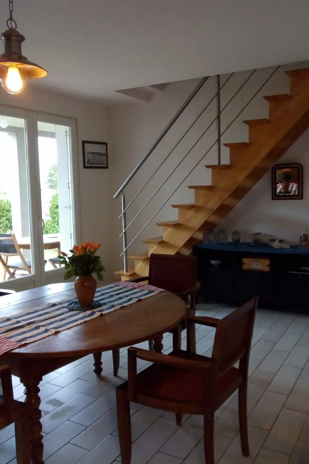 Robinson-Villa mit Meerblick, 50m vom Strand entfernt-Binnen