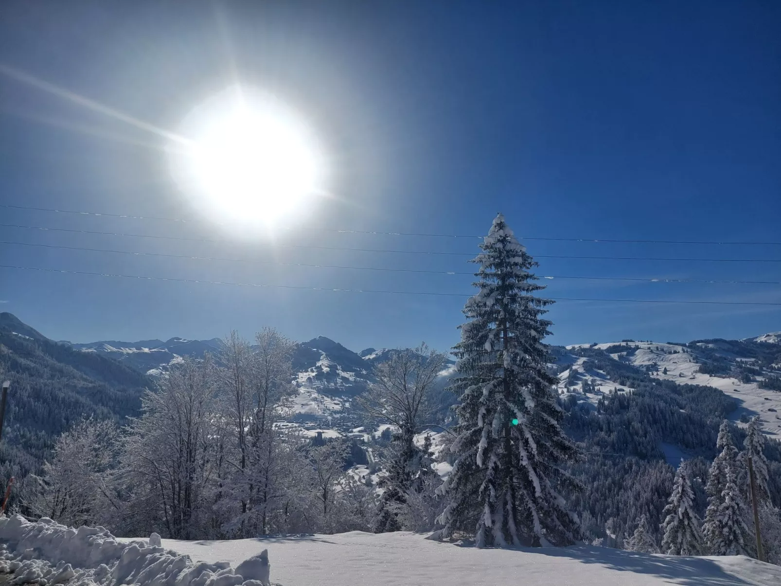 Mit Bergpanorama-Buiten