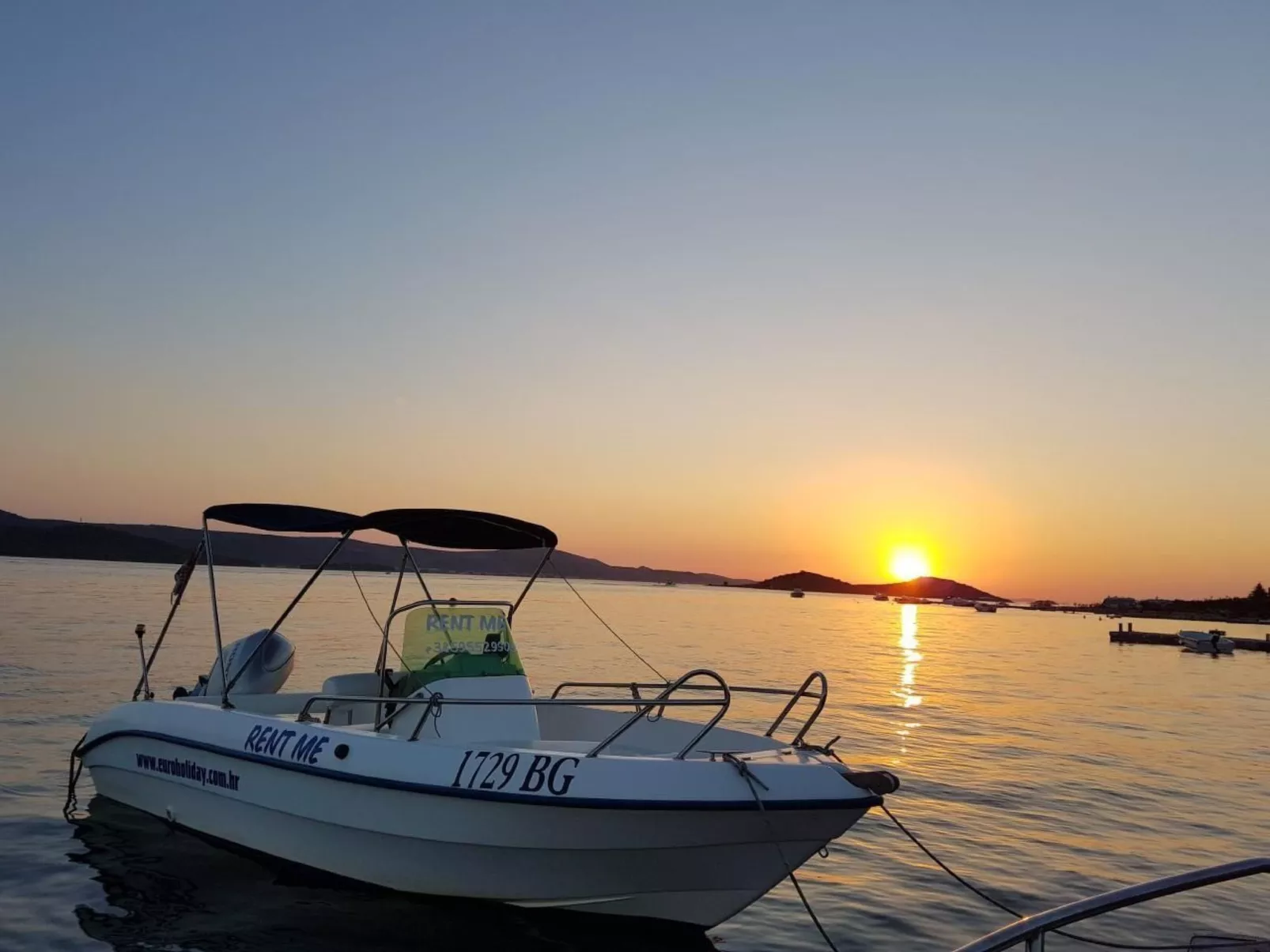 In Turanj mit Grill-Buiten