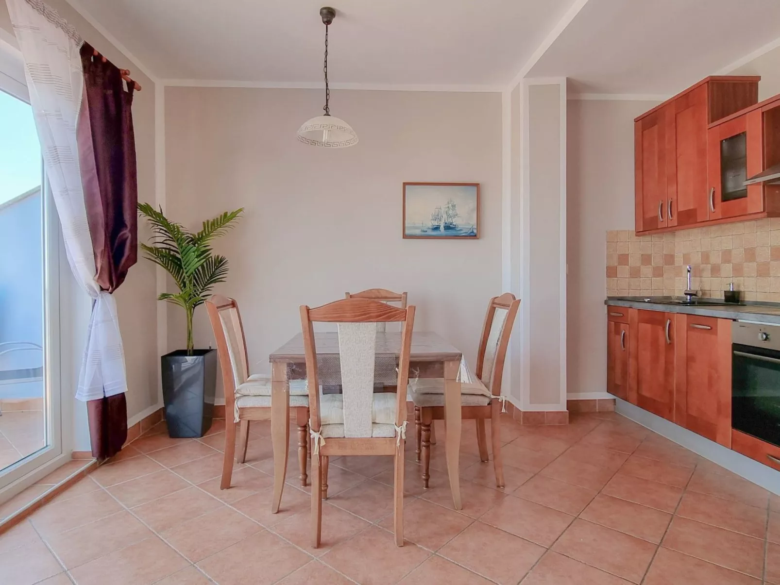 Apartment mit Meerblick für 4 Personen-Binnen