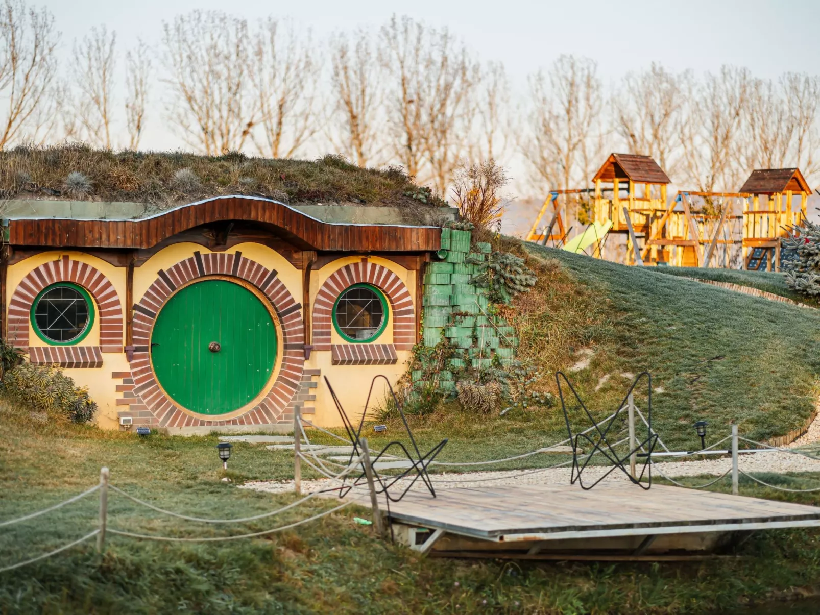 Hobbit House-Buiten