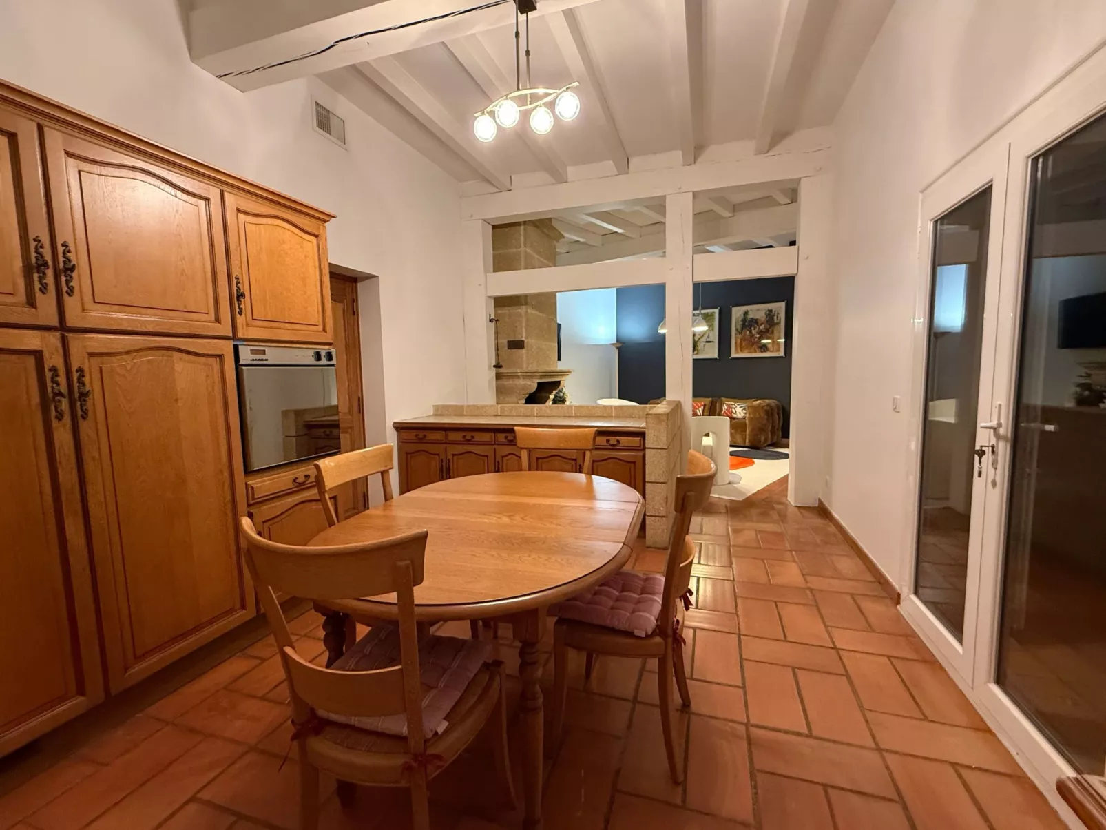 Apartment Terrasse Panoramablick auf den Golf-Binnen